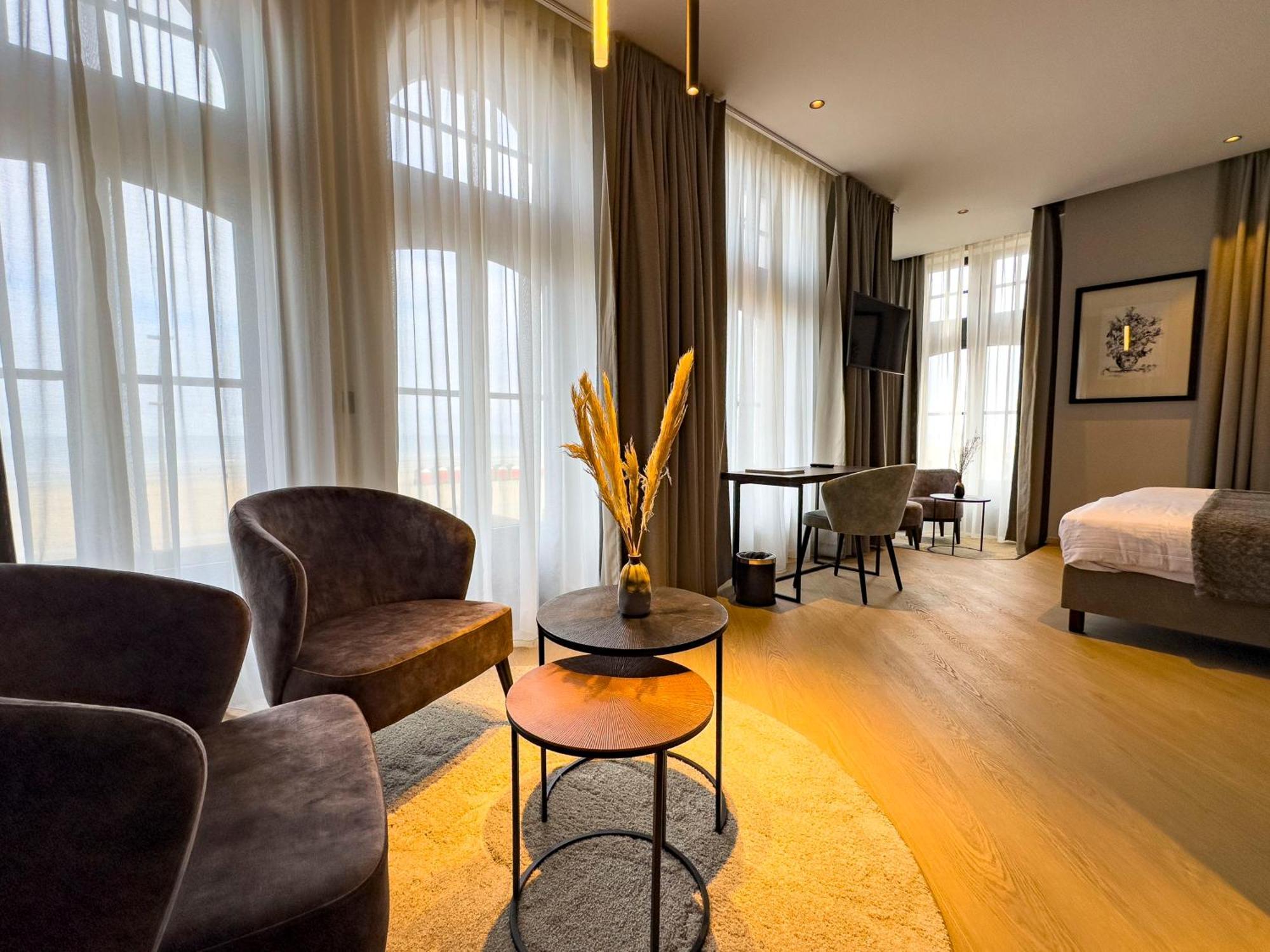 Deluxe Zweibettzimmer mit Meerblick